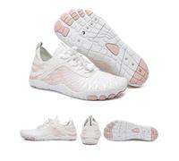 DMJHJY Grounding Shoes with Copper, Grounding Shoes, Barefoot Shoes for Women Men, Hike Footwear Waterproof Trail Running (White,38)