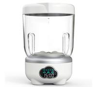 DMJJSD Lavatrice portatile, piccola lavatrice da 1,6 l, 6000 mAh, 3 modalità di lavaggio, schermo a LED, pieghevole USB, per casa, appartamento, hotel, campeggio e viaggi