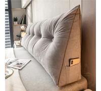 DMJLI-T Cuscino Schienale Letto e Divano Cuscino Cuneo per Letto Premium Imbottito Cuscino per Testiera Imbottita Cuscino per Lettino da Giorno Schienale Lettura Ad Angolo Triangolare