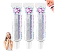 DMJUZE Termoplastico Denture Adhesive Cushion, Silicone Reline, Soft Denture Kit, Fixation Adhesive for Upper&Lower Dentures, Comfort, Easy to Use (3Pcs)