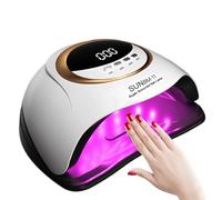 DMJWAN Lampada UV LED per Unghie, 280W Asciugatura Rapida con Sensore Automatico a 66 LED, Sensore Automatico, 4 Timer