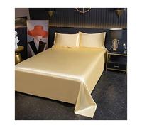 DMKD Lenzuolo piano superiore per letto singolo/matrimoniale/queen/doppio, lenzuolo superiore premium hotel 1 pezzo di lusso e morbida qualità biancheria da letto lenzuolo piano per materasso singolo