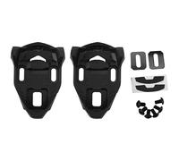 DMKQTEW Set di tacchetti per bici in plastica nera per bici da strada con tacchetti antiscivolo per pedali Time IClic/X-Presso
