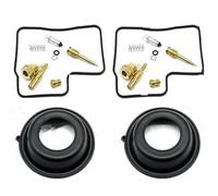 DMLHL 2 Pezzi per XL600V per Transalp 600 1987-1999 Kit di Riparazione del Carburatore Membrana del Vuoto Ago Galleggiante Carb Valvola Sede Rondella Parti Membrana stantuffo