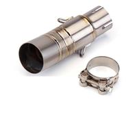 DMLHL Adattatore per Tubo di Scarico Centrale per Moto, Slip-on, per K&awasaki per Ninja 400 per Z400 2018-2024(Style 4)