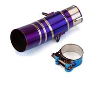 DMLHL Adattatore per Tubo di Scarico Centrale per Moto, Slip-on, per K&awasaki per Ninja 400 per Z400 2018-2024(Style 5)