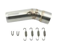 DMLHL Tubo di Collegamento Centrale per Marmitta di Scarico per Moto per B&MW F800GS 2008-2017 F650GS 2008-2012 F700GS 13-17