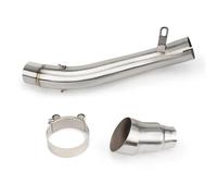 DMLHL Tubo di Scarico per Moto in Acciaio Inox, Collegamento Centrale, per CB650R, CBR650R, CBR650F, CB650F