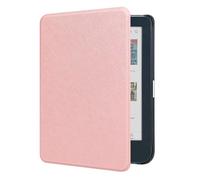DMLuna Case for Kobo Clara BW (Model N365) / Kobo Clara Colour (Model N367) 6" 2024 Release, Ultra Slim Lightweight Premium PU Leather Cover with Auto Sleep/Wake Function - Rose Gold