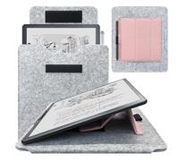 DMluna Custodia per tablet per Kindle Scribe/Scribe Colorsoft 11 pollici versione 2025, custodia protettiva con funzione di supporto regolabile e portapenne, resistente ai graffi, organizzazione