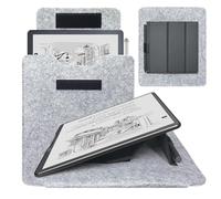 DMluna Custodia per tablet per Kindle Scribe/Scribe Colorsoft 11 pollici versione 2025, custodia protettiva con funzione di supporto regolabile e portapenne, resistente ai graffi, organizzazione