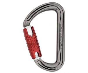 DMM - Shadow - Moschettoni a chiusura Kwicklock grigio/rosso