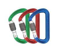DMM Shadow Screwgate Colour 3 Pack - set moschettoni Multicolor unisex