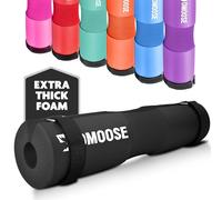 DMoose Pad per Bilanciere per Hip Thrust, Squat e Affondi - Cuscino Antiscivolo in Schiuma Spessa per Supporto Collo e Schiena con 2 Cinghie - Compatibile con Bilancieri Olimpici e Smith Machine
