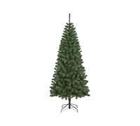 Dmora - Albero di Natale 180 cm Edimburgo, Pino artificiale, Albero effetto reale, Alberello natalizio extra folto, 79x79 h180 cm, Verde