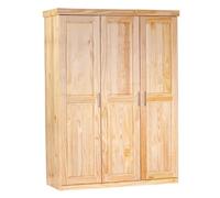 Dmora Armadio Multiuso Grande Stuttgart, Mobile Multifunzionale, Mobiletto scarpiera, Guardaroba Porta Scarpe, 140x55 h190 cm, Rovere