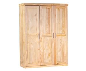 Dmora Armadio Multiuso Grande Stuttgart, Mobile Multifunzionale, Mobiletto scarpiera, Guardaroba Porta Scarpe, 140x55 h190 cm, Rovere