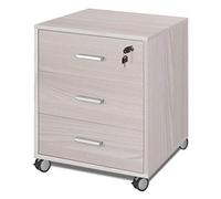 Dmora Cassettiera 3 cassetti, Legno, 50 x 41 x 70 cm