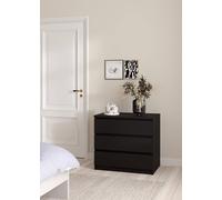 Dmora - Cassettiera Lilou, Settimino Multiuso, Comò Camera da Letto, Mobile con cassetti, 77x50 h68 cm, Nero