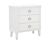 Dmora Cassettiera Priolo, Settimino Multiuso, Comò Camera da Letto, Mobile con cassetti, 81x40 h84 cm, Bianco