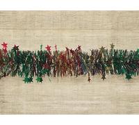 Dmora -Decorazione da Natale Bossons, Addobbo Natalizio, Ornamento da Natale, Decorazione Festiva, Made in Italy, 1000x8 h8 cm, Arcobaleno