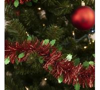 Dmora Decorazione da Natale Humboldt Rosso Colore Struttura Verde