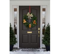 Dmora Decorazione da Natale Lewis Verde Colore Struttura Marrone