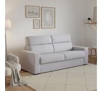 Dmora Divano Letto 2 Posti Onorata 180x95 cm Grigio Sfoderabile Contenitore, di Apertura a Ribalta Made in Italy