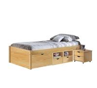 Dmora Letto Matrimoniale Cuxhaven Marrone Contenitore Matrimoniale