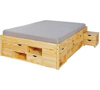 Dmora Letto Matrimoniale Worms Marrone