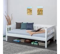 Dmora Letto Singolo Duren Bianco Singolo