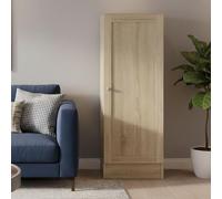 Dmora - Libreria Amarante, Scaffale da Ufficio, Mobile portalibri, Biblioteca, 41x28 h107 cm, Quercia