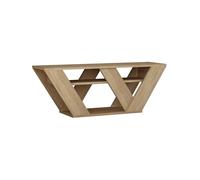 Dmora - Mobile porta TV Pegasus, Credenza da soggiorno, Armadio basso per TV, Base parete attrezzata, 110x30h40 cm, Quercia