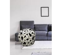 Dmora Pouf Poltrona a Sacco, Rivestimento in Cotone, 60 x 50 x 80 cm