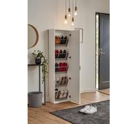 Talamo Italia - Letto singolo Vanessa, Letto contenitore con rivestimento in tessuto, 100% Made in Italy, Apertura frontale, adatto per materasso Cm 80x190, Grigio