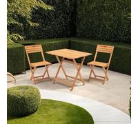 Dmora set Tavolo e Sedie Librae Marrone 2 Posti Dimensione Seduta 40x30h81 cm, Dimensione Tavolo 80x60h72 cm