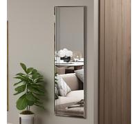 Dmora Specchio Mivani 40x120h cm Trasparente Forma Rettangolare Tipologia a Parete, Colore Struttura Trasparente