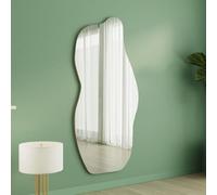 Dmora Specchio Mivila 70x175h cm Trasparente Forma Nuvola Tipologia a Parete, Colore Struttura Trasparente