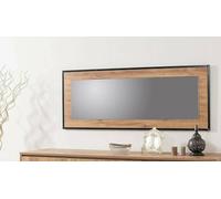 Dmora Specchio Phoenicis 1.5x60h cm Marrone Quercia Forma Rettangolare Materiale Struttura in Legno Nobilitato, Tipologia da Appendere