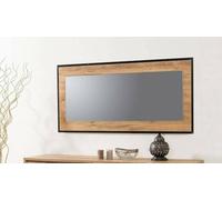 Dmora Specchio Phoenicis 1.5x60h cm Marrone Quercia Forma Rettangolare Materiale Struttura in Legno Nobilitato, Tipologia da Appendere