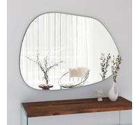Dmora Specchio Tycho 3.2x70h cm Trasparente Forma Irregolare Materiale Struttura in Legno Nobilitato, Tipologia a Muro