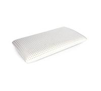 Talamo Italia - Cuscino per letto, 100% Made in Italy, Guanciale ergonomico a saponetta in Memory Foam forato, Anallergico e Traspirante, 70x39xh10 cm