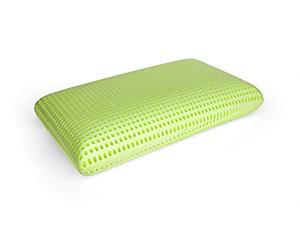 Dmora Talamo Italia - Talamo Italia Cuscino per letto, 100% Made in Italy, Guanciale sfoderabile a saponetta in Memory Foam, Anallergico e Traspirante, 70x40xh16 cm