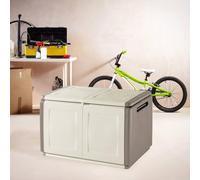 Dmora Truhe Brakel 96x53x57h cm Braun Schloss