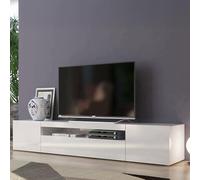 Dmora Web Convenienza Mobile TV con 3 Ante - Made in Italy - Mobile Televisore con Ante e Ripiano Vuoto Collezione Frozen per Soggiorno Cucina Sala da Pranzo Design Moderno e Spazioso