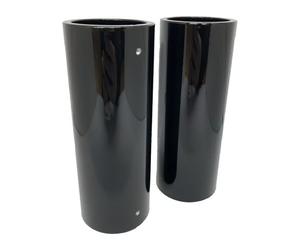 DMP, copri forcella superiore, 49 mm. Nero lucido Softail: 18-20(NU)FXBB Stre...