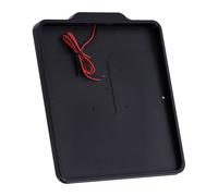 DMP, cornice targa con luce 5.0 DE. Nero opaco Universale