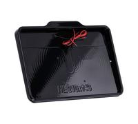 DMP, cornice targa con luce 5.0 NL BE. Nero lucido Universale