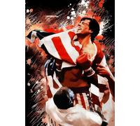 DMQBT 1500 Pezzi Difficult Puzzles - Rockyss Boxings Art Poster - Giocattoli Di Decompressione Per Adulti - Memory Cognition Games - Family Decorazione Della Casa - Xu95Tw