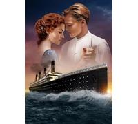 DMQBT 1500 Pezzi - Puzzle Irregolare - Immagini - Gifts - Classic Film Titanic'S Retro Poster - Giocattoli Educativi Per Alleviare Lo Stress In Famiglia - Xt102Zp